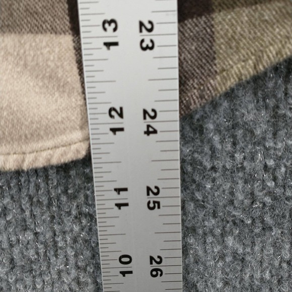 Gander Mountain Guide Series Mens Button-Up Shirt Multi Small Check Pockets - Picture 11 of 12